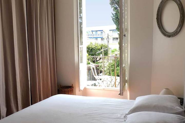 Ganze Wohnung, Cap D'Antibes 3 Stück Charakter Mit Ac In Der Nähe Von Sandstrand - Sandstrand in Antibes, Mittelmeerküste (Frankreich)