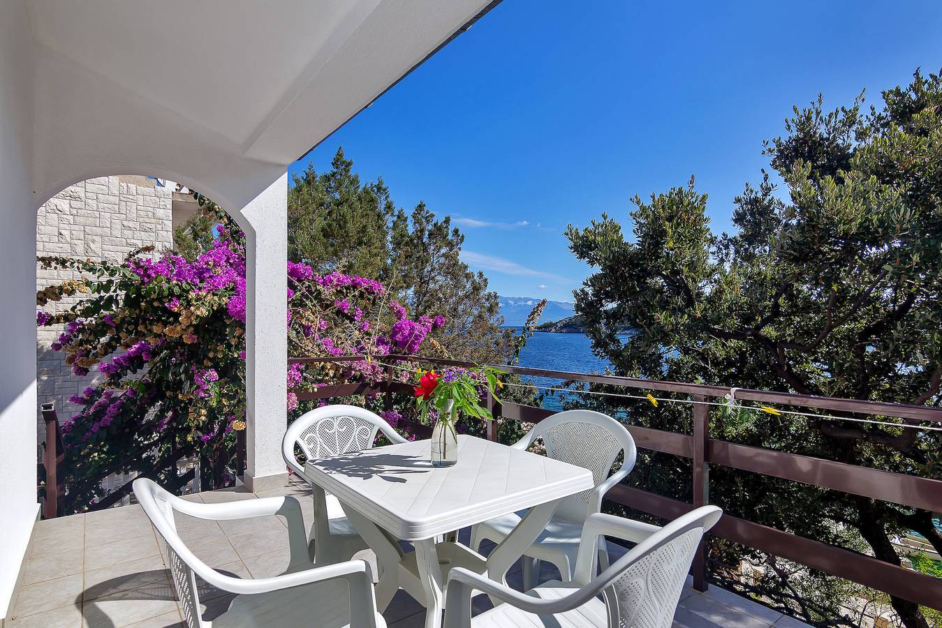 House Sea rose in Hvar