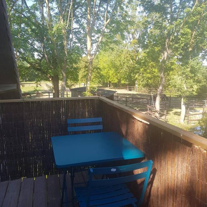 Gîte pour 2 personnes, avec terrasse ainsi que jardin et vue dans Moult - 3