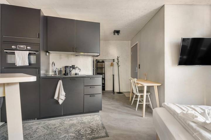 Vakantieappartement voor 2 personen, met balkon en uitzicht in Bergen