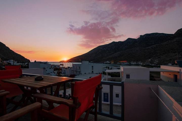 Hôtel pour 2 personnes, avec Balcon ainsi que Terrasse et Vue