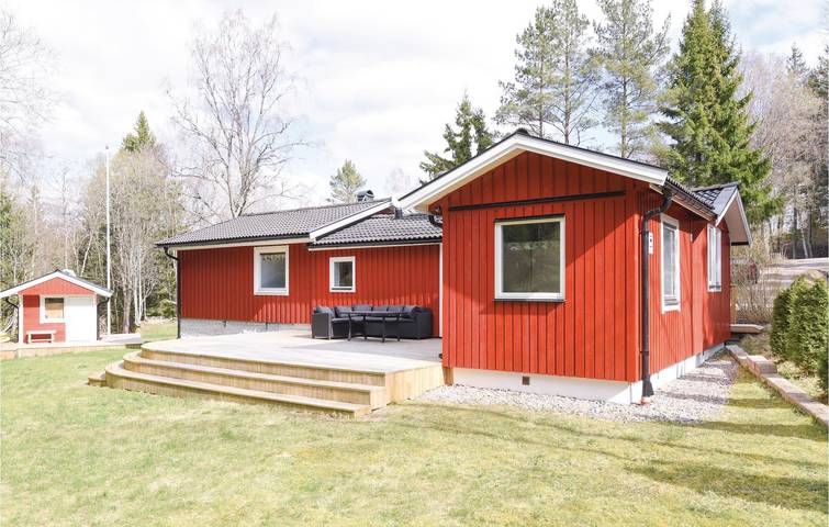 Ferienhaus für 7 Personen, mit Terrasse und Garten in Lilla Edet