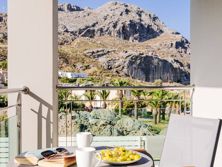 Ferienhaus für 8 Personen, mit Meerblick und Balkon sowie Terrasse und Garten in Plakias - 4