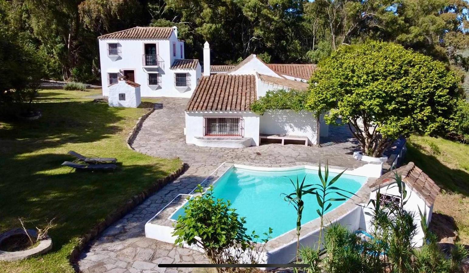 Villa 'Cantarranas' mit Meerblick, Privatem Pool und Wi-Fi in El Bujeo, Tarifa