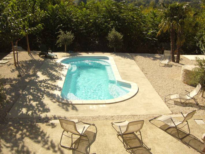 Gîte pour 12 personnes, avec piscine à Chambonas - 3