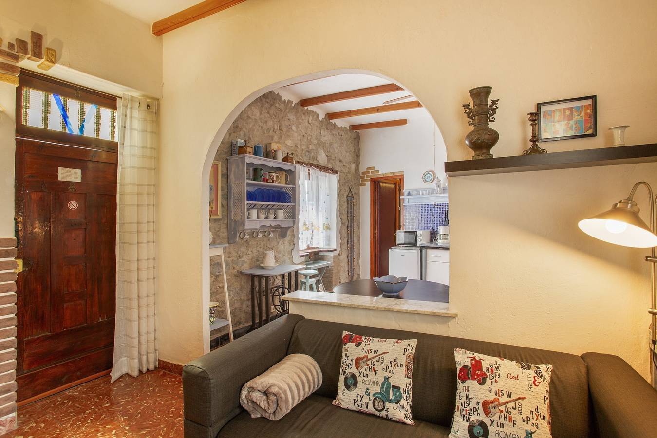Casa Rústica San Francisco 3: terraza, jardín y Wi-Fi in Telde, Gran Canaria Este