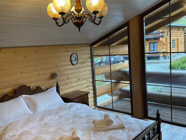 Hôtel pour 2 personnes, avec Balcon et Terrasse ainsi que Jacuzzi et Jardin