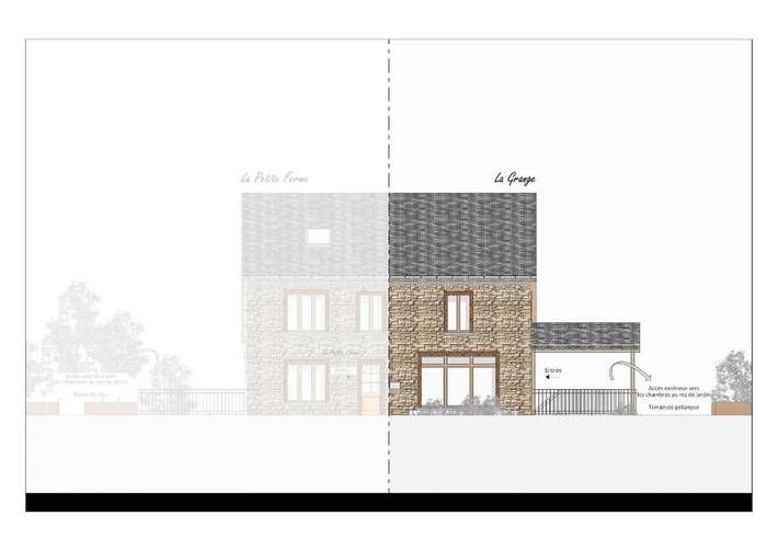Location de vacances pour 13 personnes, avec terrasse ainsi que jardin et vue, animaux acceptés à Rochehaut - 2
