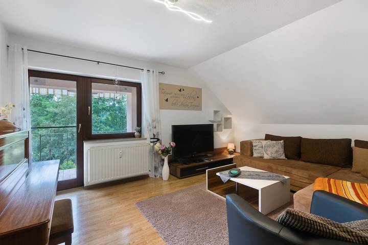 Ferienwohnung für 3 Personen, mit Balkon im Spessart - 2
