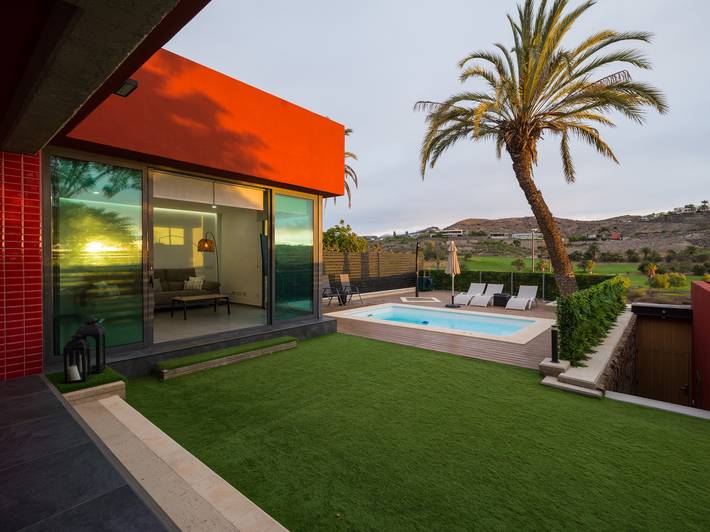 Casa rural para 6 personas, con jardín y terraza en Salobre - 2