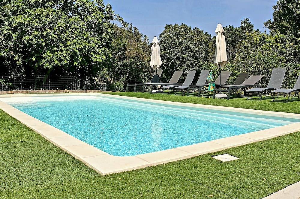 Appartement entier, T3 avec piscine à 2mn de la plage in Pietracorbara, Cap Corse