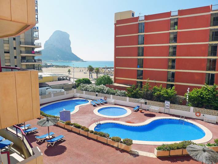 Ferienwohnung für 2 Personen, mit Terrasse und Kinderpool sowie Garten in Calpe - 3