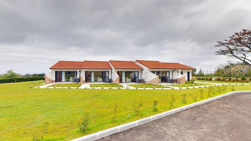 Apartamento para 2 personas, con vistas además de jardín y terraza en Cudillero
