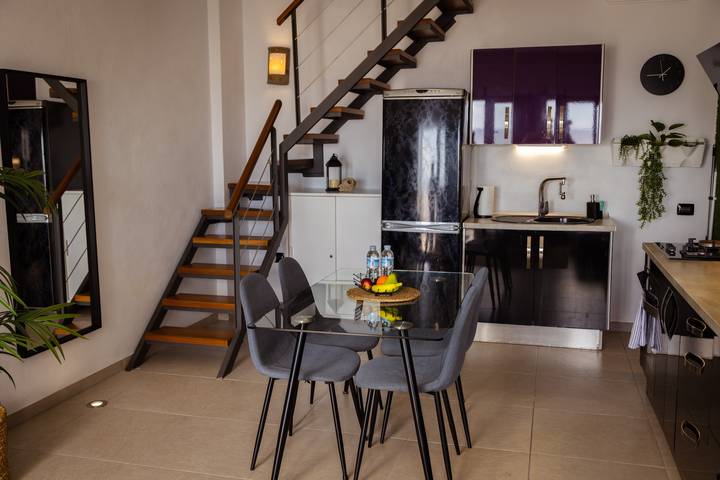 Location de vacances pour 4 personnes, avec jardin et balcon, adapté aux familles à Puertito de Güímar - 2