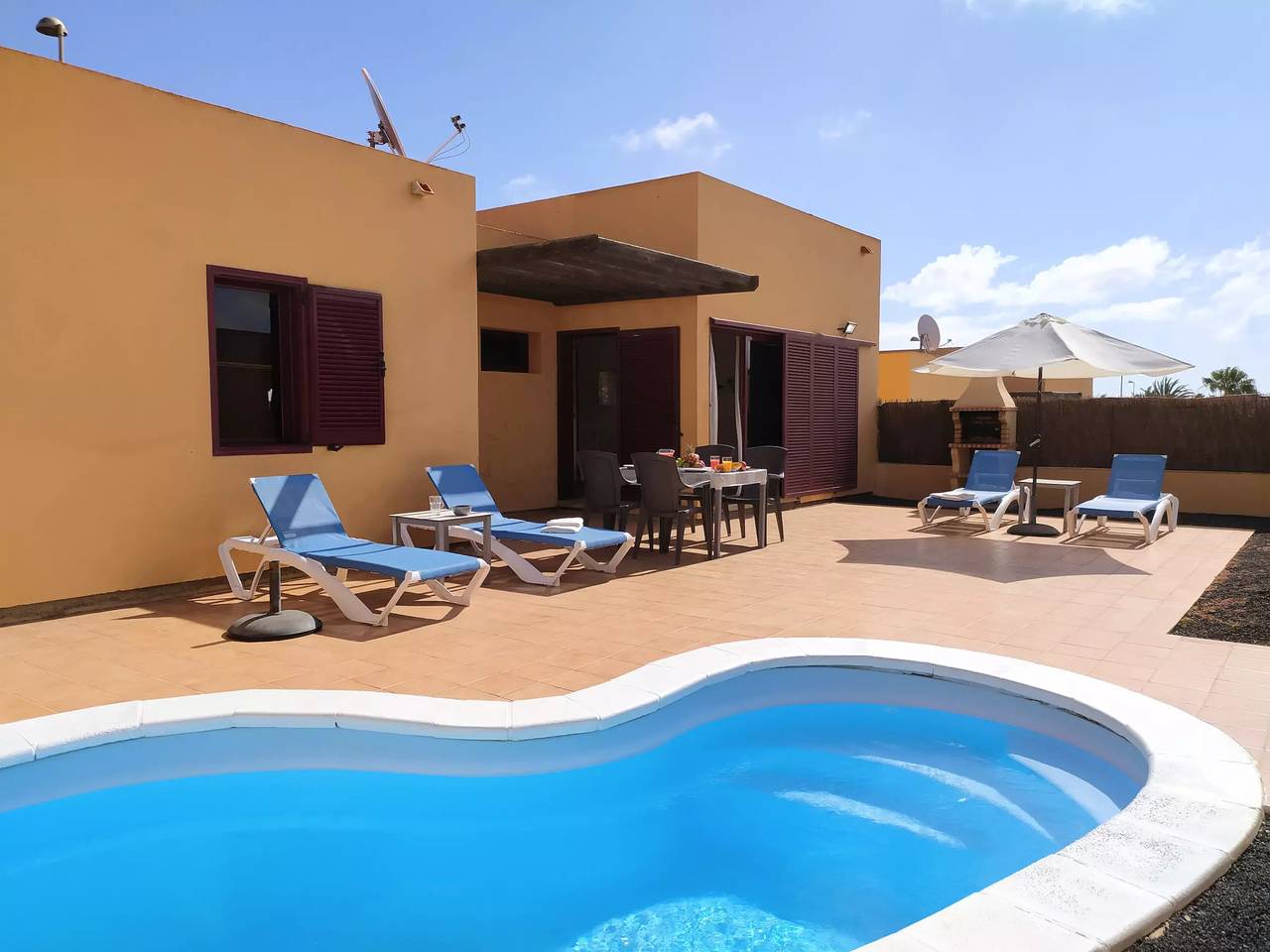 Haus 4 Personen in Tamaragua, La Oliva