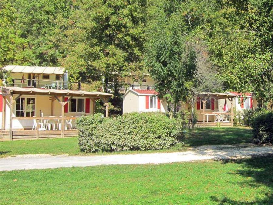 Camping Moulin de David - Mobilheim 5 personen - Privilege 2 Zimmer (Samstag bis Samstag) in Gaugeac, Périgord Pourpre