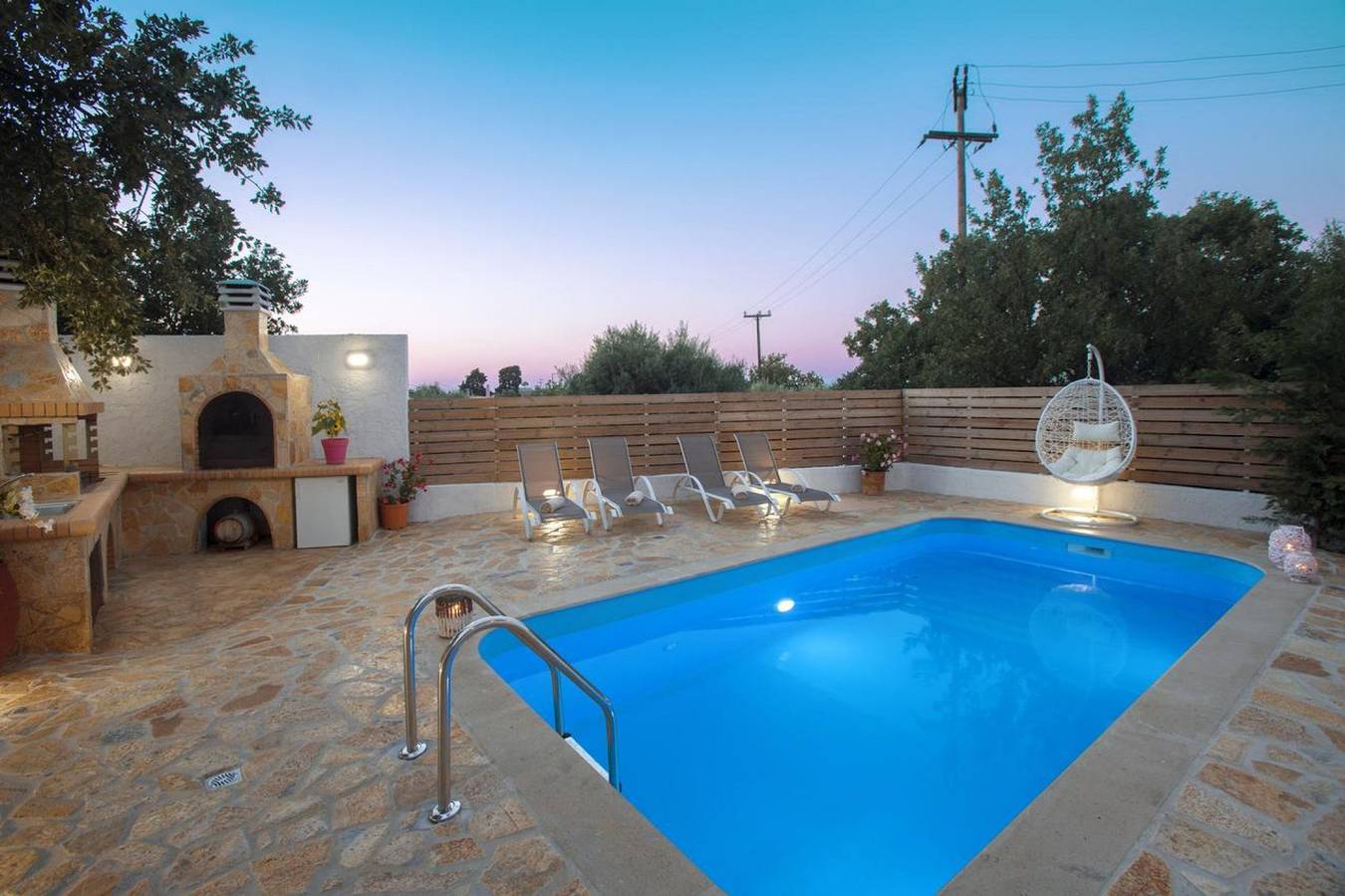 Villa Plousia Rethimno, Crete in Atsipopoulo, Nikiforos Fokas