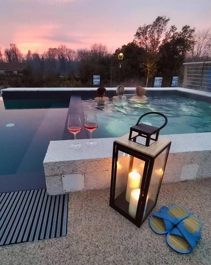B&b per 6 persone, con Terrazza e Idromassaggio nonché Giardino e Piscina a Valeggio sul Mincio