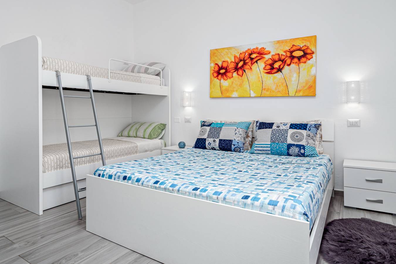 Ganze Wohnung, Ferienwohnung 'Terrassenzimmer Olbia Center 3' mit Blick auf die Berge in Olbia, Costa Smeralda