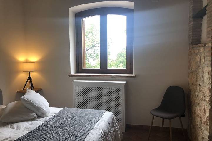 Villa I Grifoni, Luxusvilla nahe Todi mit privatem Pool, Klimaanlage, Panoramablick in Todi, Perugia Provinz