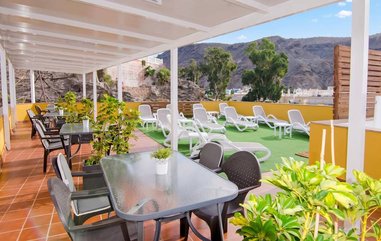 Ferienwohnung für 4 Personen, mit Terrasse in Puerto de Mogan