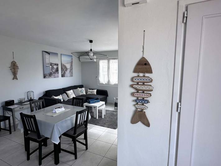 Apartamento entero, Luminoso Apartamento T3 Cercano al Centro - 3 Estrellas, Clima in Balaruc-les-Bains, Costa mediterránea (Francia)