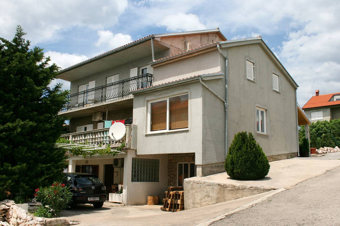 Cijeli apartman, Trosobni apartman s terasom i pogledom na more Novi Vinodolski A-5529-a in Novi Vinodolski, Primorsko-goranska županija