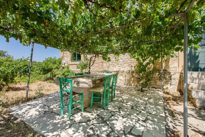 Finca 'Vila Aloni' mit privater Terrasse, WLAN und Klimaanlage in Alfa, Rethymno und Umgebung