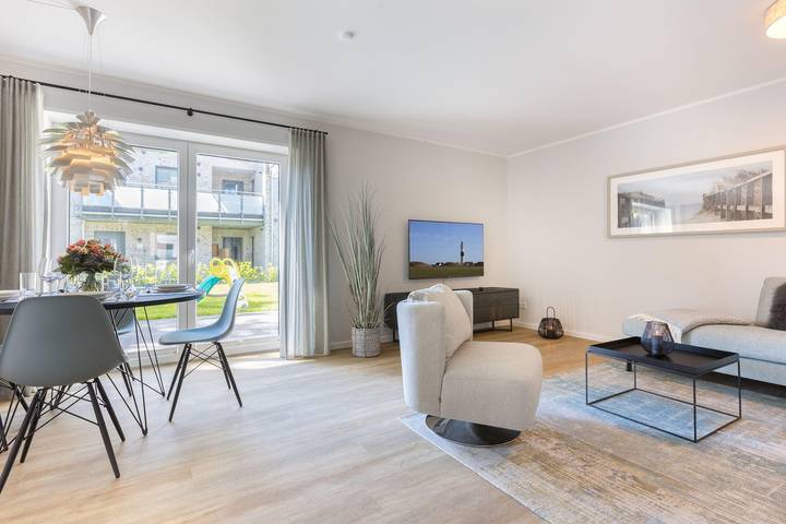 Ferienwohnung für 4 Personen, mit Terrasse und Garten in Büsumer Deichhausen