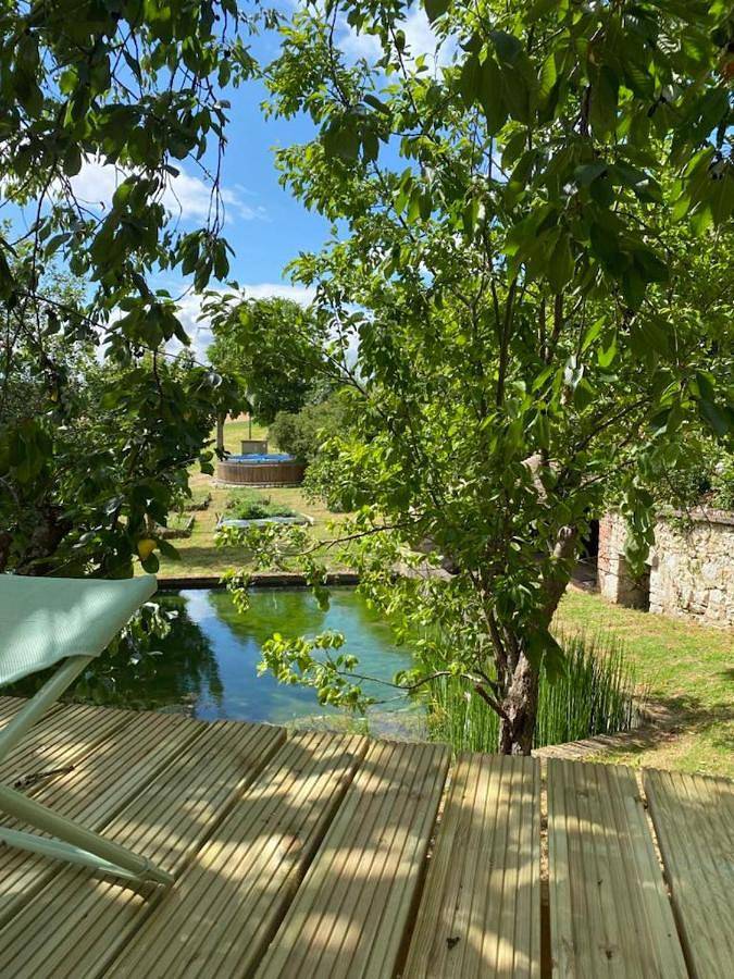 Maison de campagne pour 6 personnes, avec vue ainsi que piscine et jardin, animaux acceptés à Ceton - 2