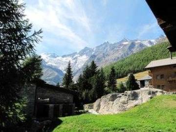 Hütte für 8 Personen, mit Garten in Saas-Fee