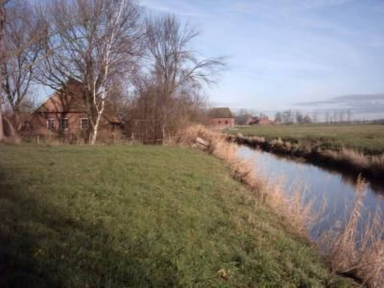 Reetdachkate in Stadland-Seefeld in Stadland, Nordseeküste