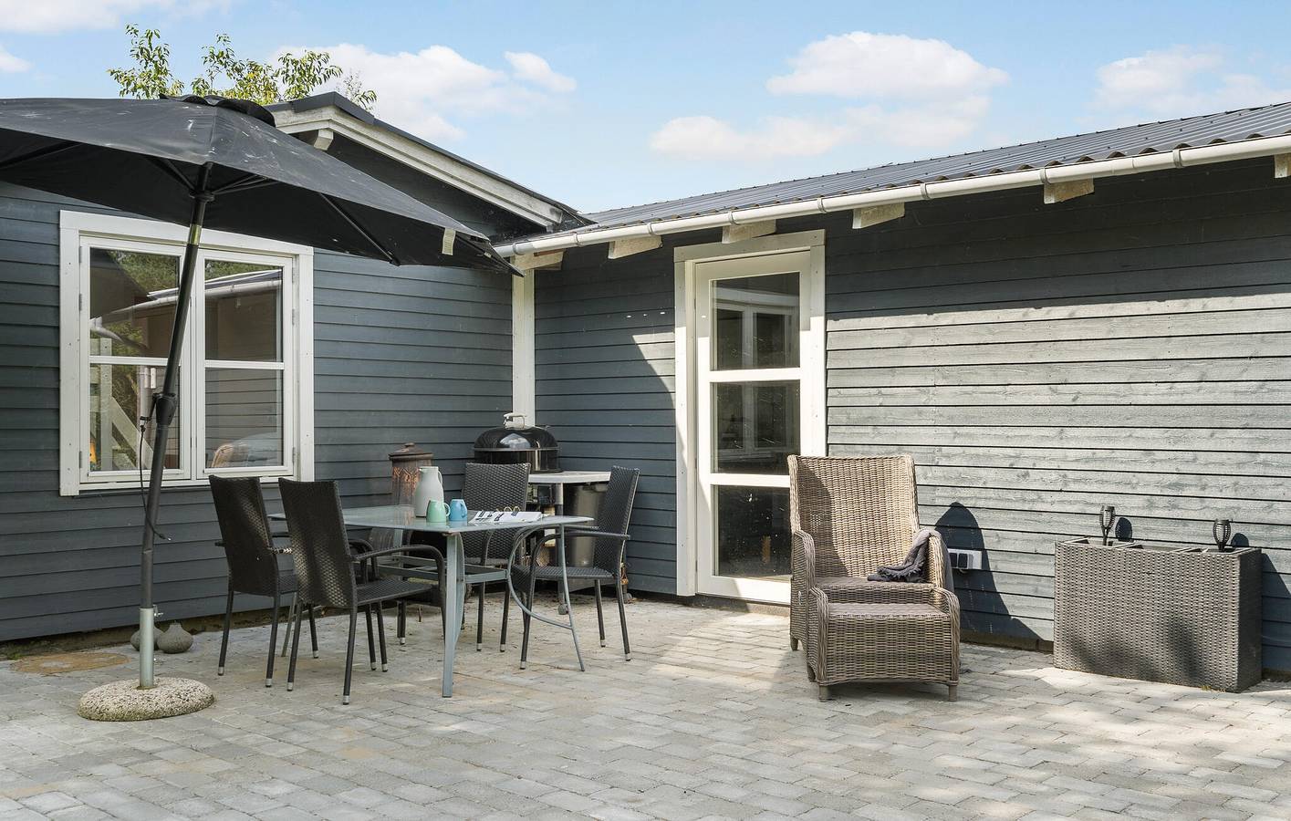 Vakantiehuis voor 6 personen met terras in Stauning, Ringkøbing fjord