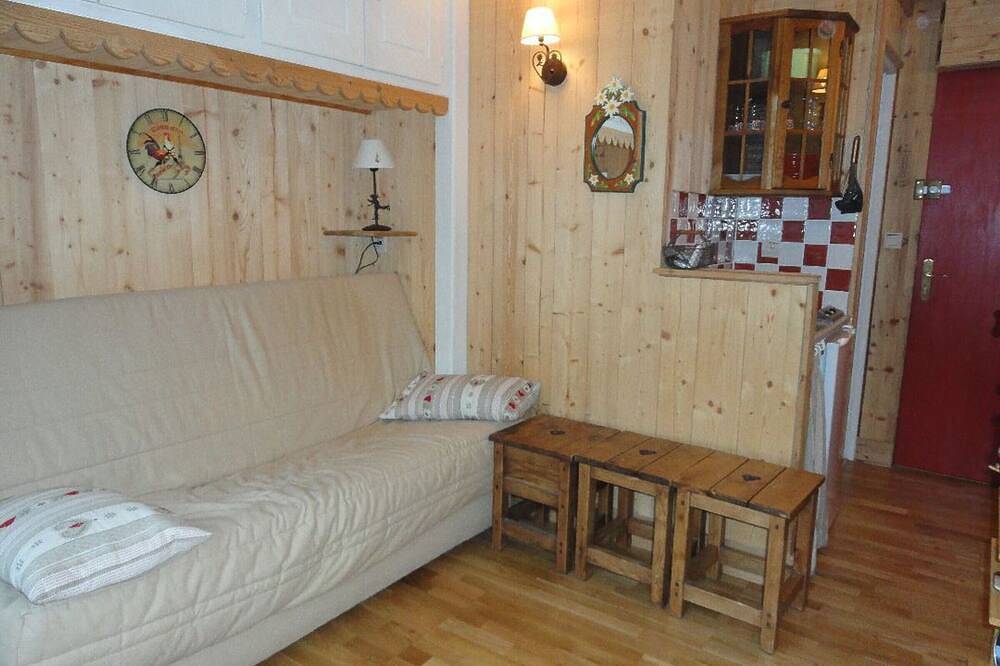 Geheel appartement, Charming Studio on the Slopes, Center of La Croisette, Perfect for Couples in Les Menuires, Saint-Martin-de-Belleville