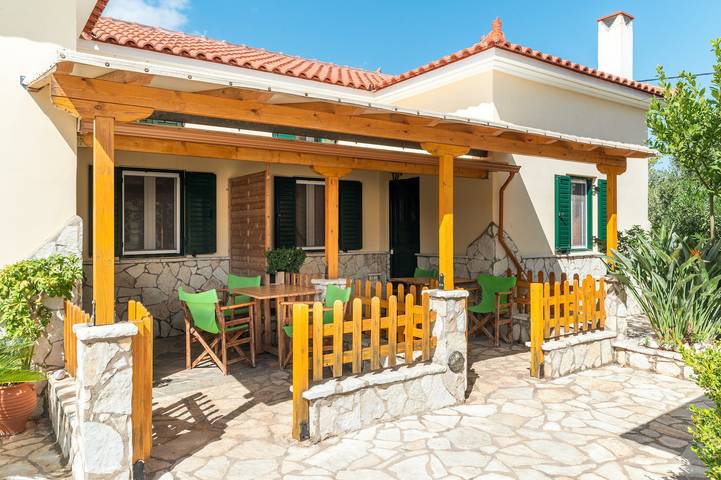 Wiejski domek dla 6 osób, z ogród i balkon, zwierzęta dozwolone w Arkadia