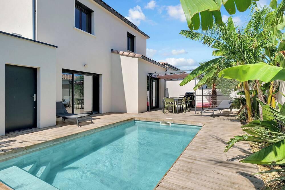 ⭐Villa⭐Harmonia ⭐Piscine ⭐Proche Montpellier Et Plages⭐ in Saint-Jean-de-Védas, Côte d'Améthyste