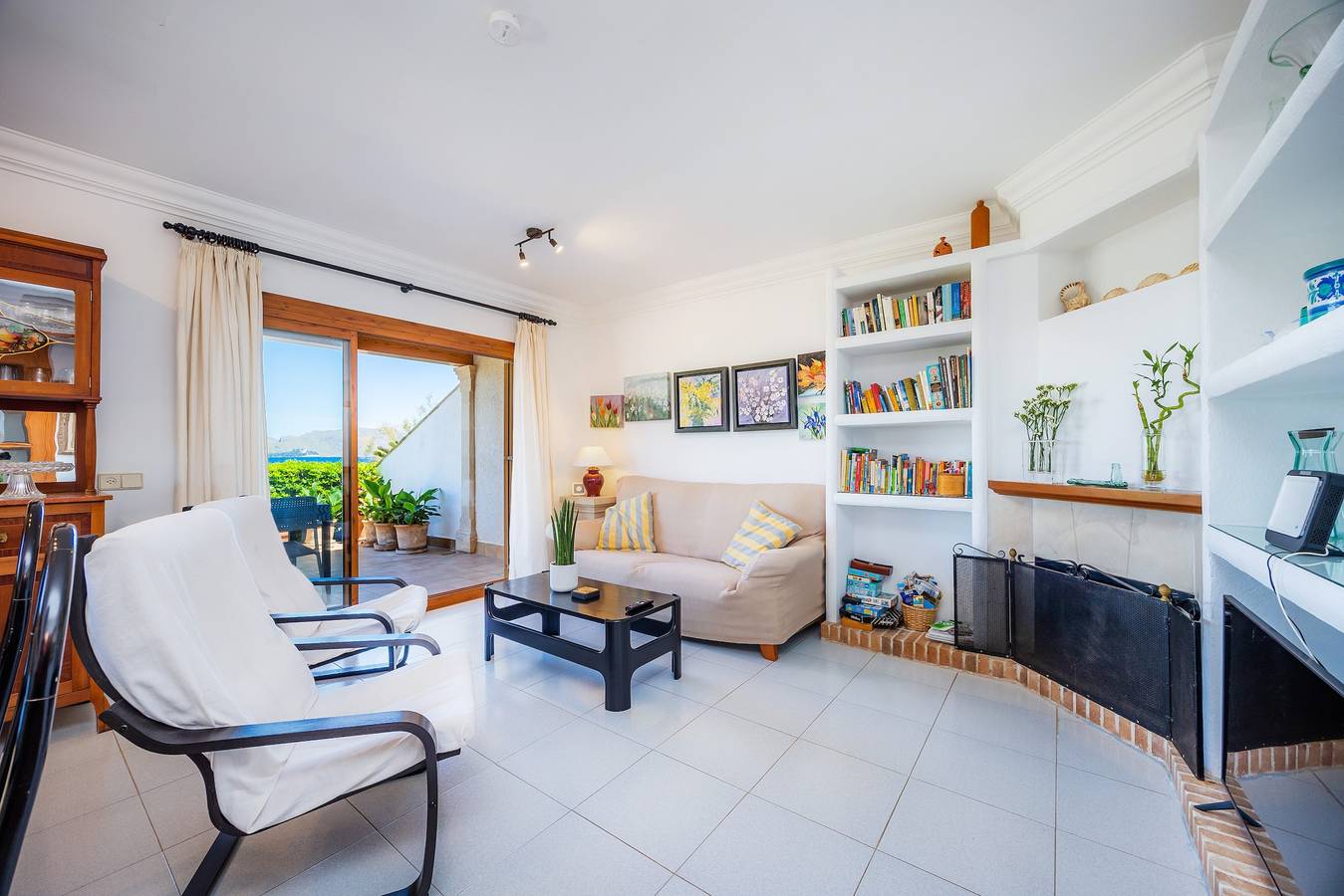 Casa vacanze 'Can Figó' con vista mare, Wi-Fi e aria condizionata in Es Barcarès, Alcúdia