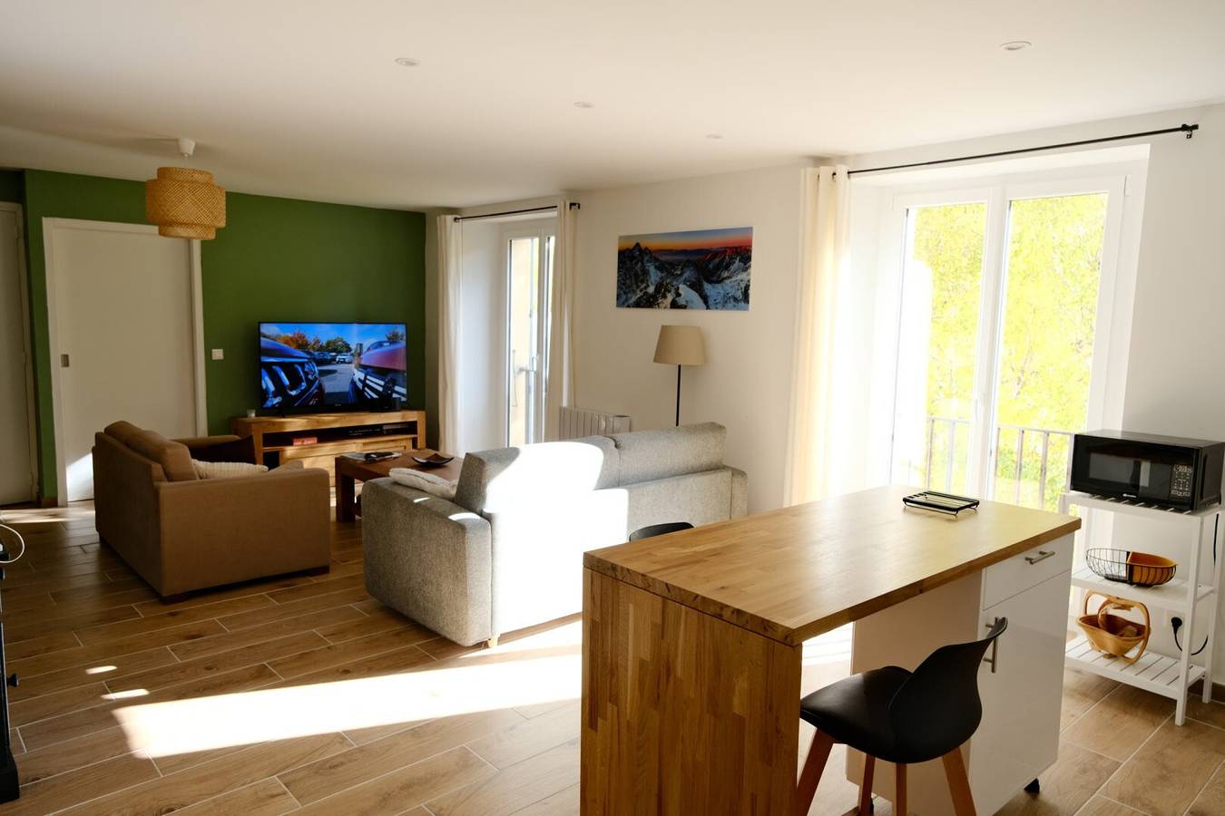 Appartement entier, Appartement neuf, 5 couchages - à 8 km des stations in Err, Parc naturel régional des Pyrénées catalanes