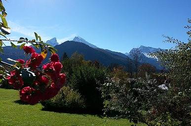Ganze Ferienwohnung, Gästehaus Moderegglehen - Nichtraucher-Ferienwohnung, 65 qm, separates Schlafzimmer, Wohnraum mit offener Küche, 2 Wcs, Balkon in Schönau am Königssee, Berchtesgadener Alpen