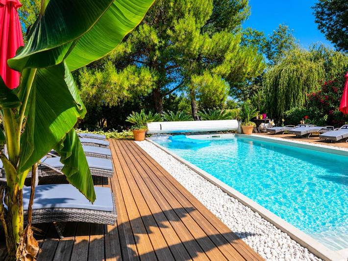 Chambre d’hôte pour 2 personnes, avec Terrasse et Jacuzzi ainsi que Jardin et Piscine dans l' Hérault - 2