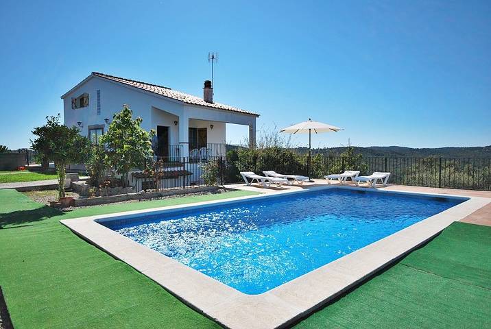 Casa rural para 6 personas, con jardín en Vidreras