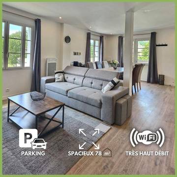 Gîte pour 6 personnes, avec jardin et vue à Gerde (homonymie)