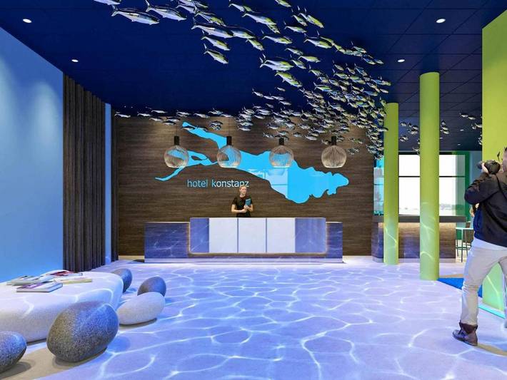 Hotel dla 2 osób, z taras w Konstancja