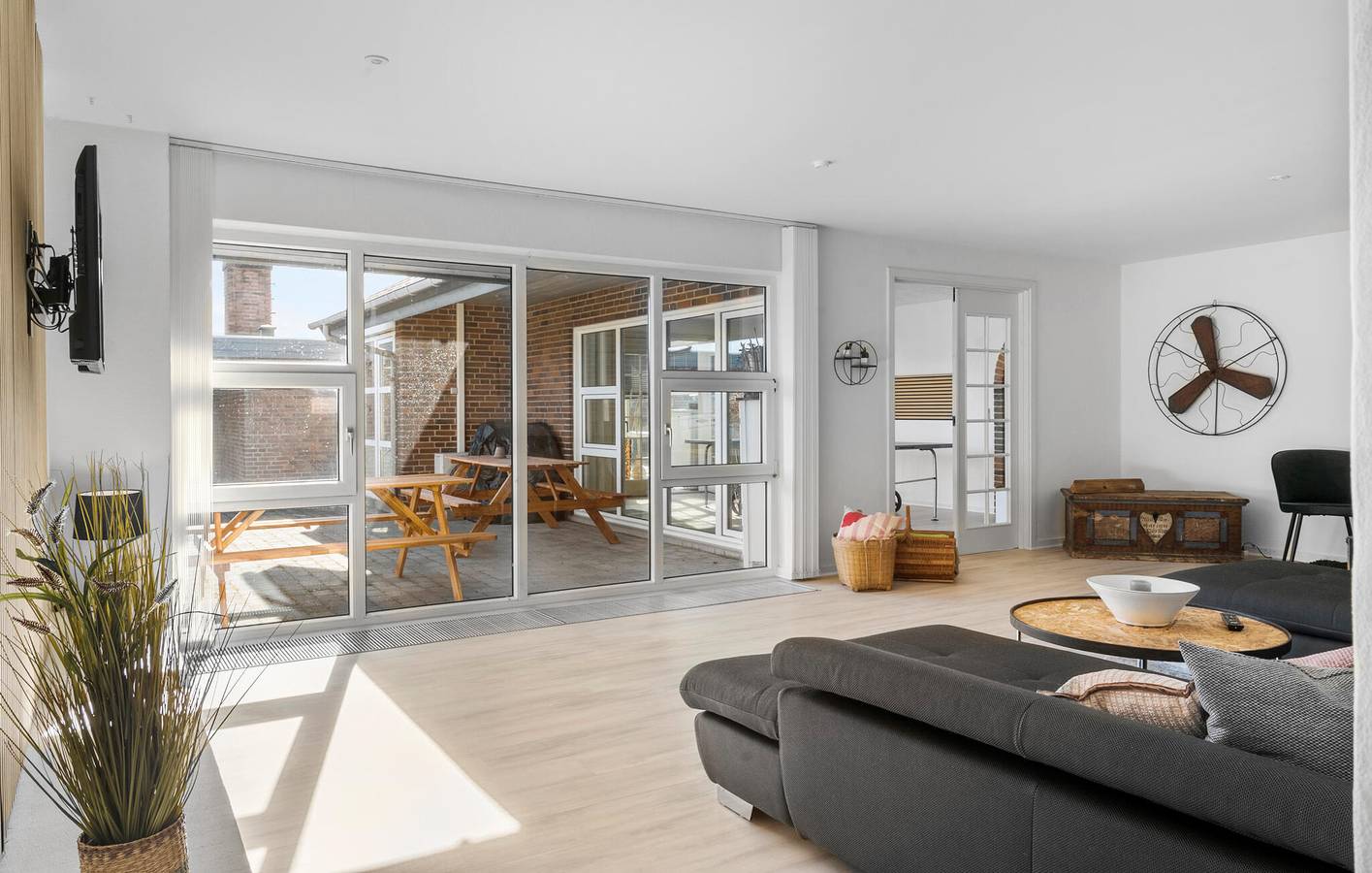 Ferienhaus für 6 Personen mit Terrasse in Thyborøn, Limfjord in Nordjütland
