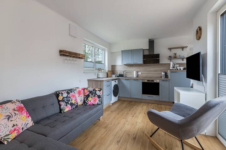 Ferienhaus "Tiny House Brekendorf Kammberg" mit Bergblick & Wlan in Brekendorf, Rendsburg-Eckernförde