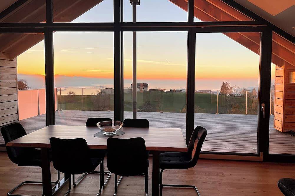 Ganze Wohnung, Suite Mont Blanc, 109 qm, 3-Zimmer-Suite mit Klimaanlage in Eichenberg, Bodensee-Vorarlberg