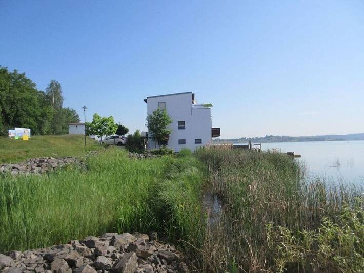 Angler direkt am Hainer See in Kahnsdorf, Neukieritzsch
