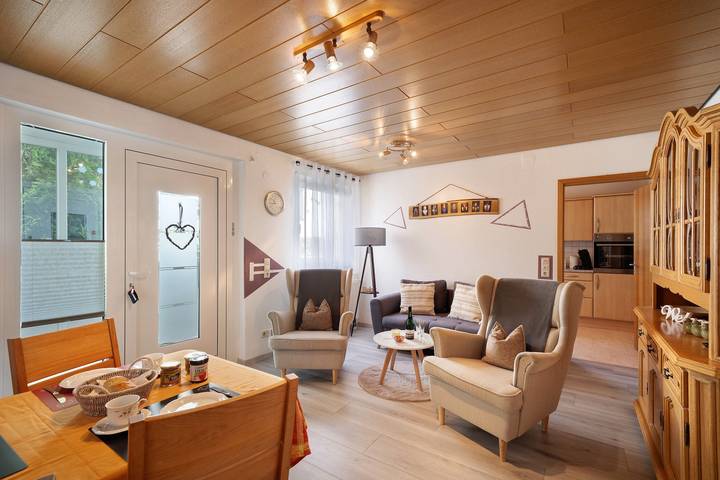 Ferienwohnung für 4 Personen, mit Garten