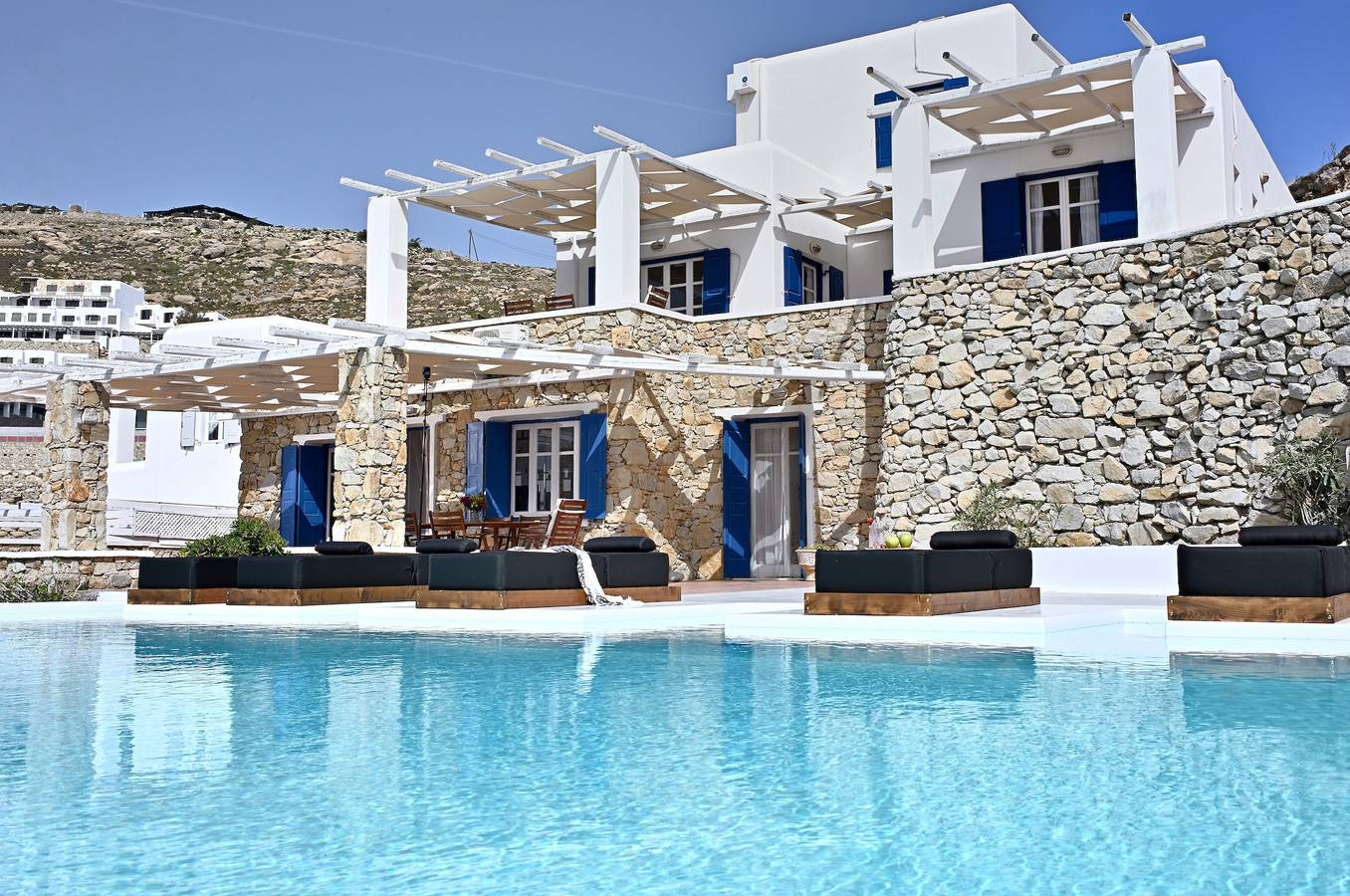Villa Chrysta Mykonos – Family-Friendly Villa with Pool, Terrace & Sea View in Mykonos