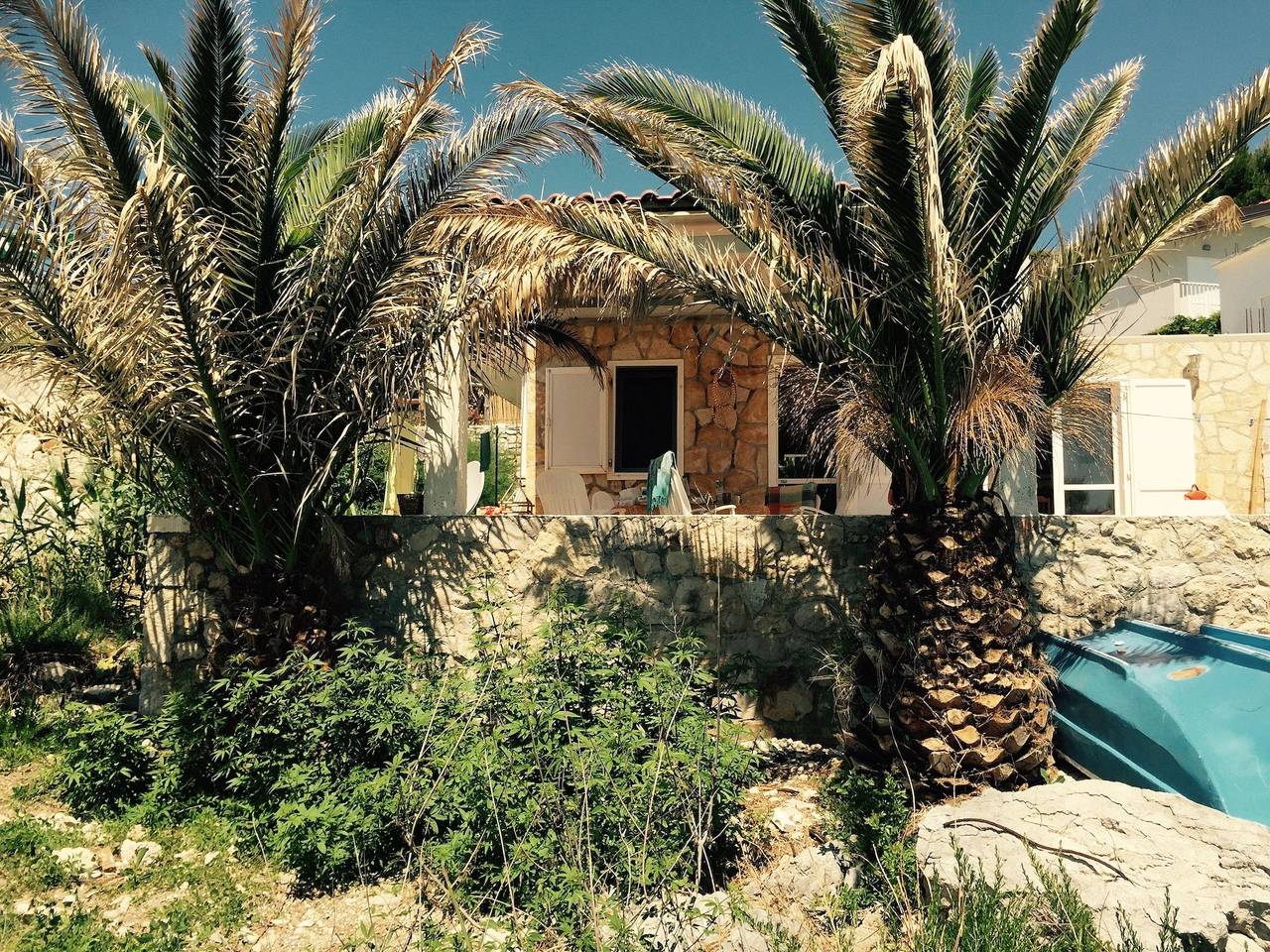 Holiday home for 4 people with terrace in Hvar